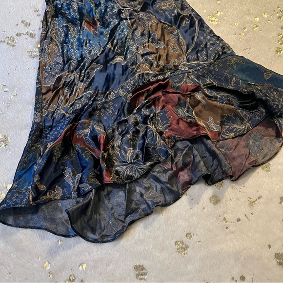 NWT Free People XS Satin Lady Love Tunic Top Halter Dress - Picture 5 of 8